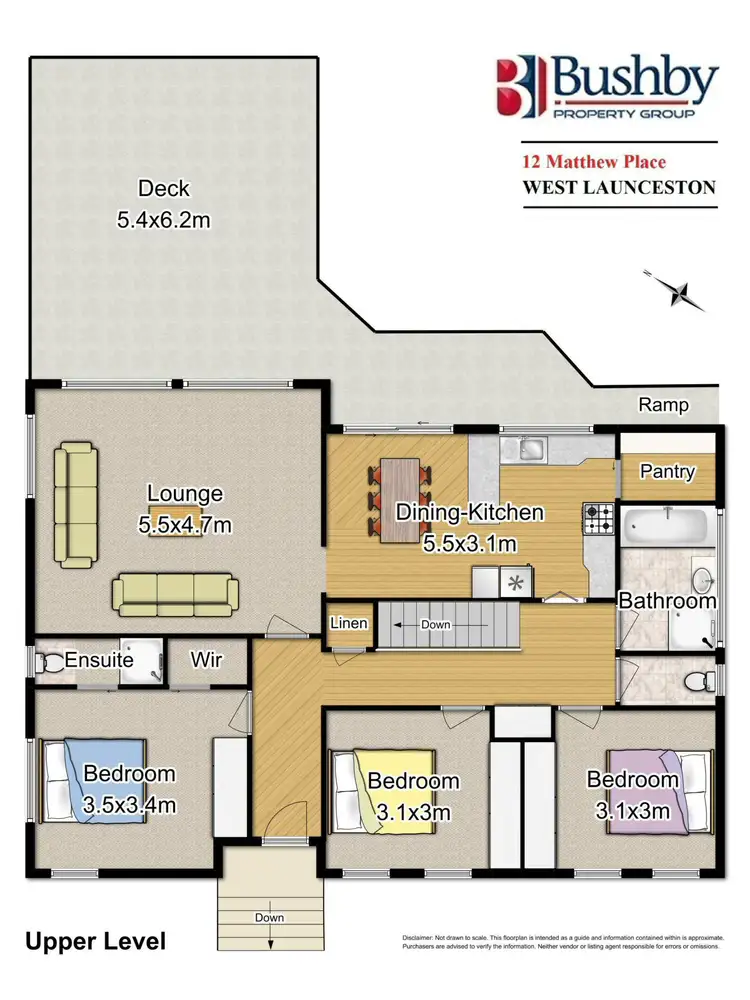 Floorplan of Homely house listing, 12 Matthew Place, West Launceston TAS 7250