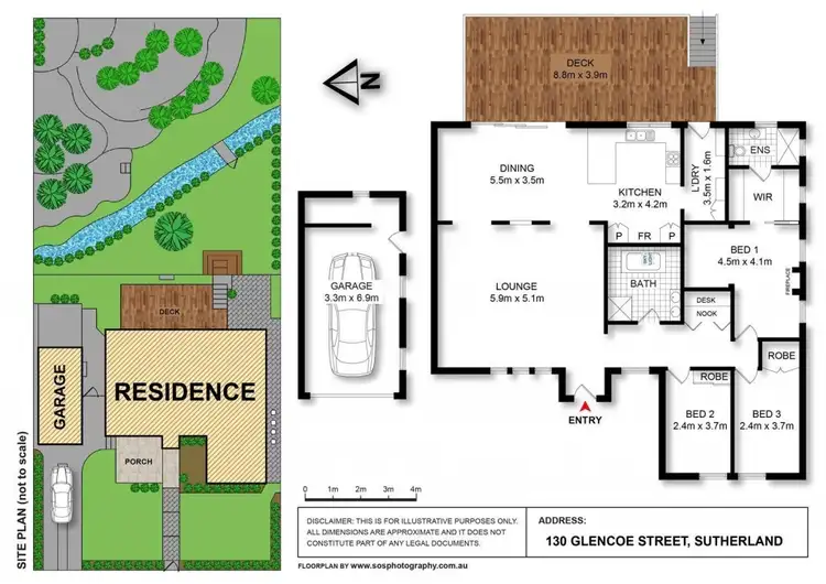 Floorplan of Homely house listing, 130 Glencoe Street, Sutherland NSW 2232
