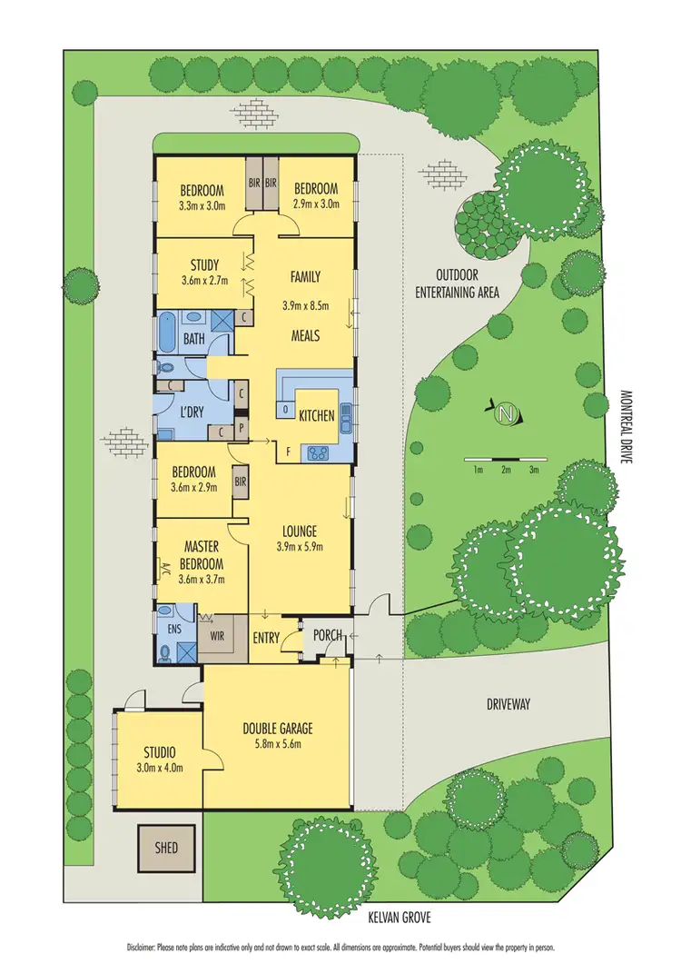 Floorplan of Homely house listing, 14 Montreal Drive, Doncaster East VIC 3109