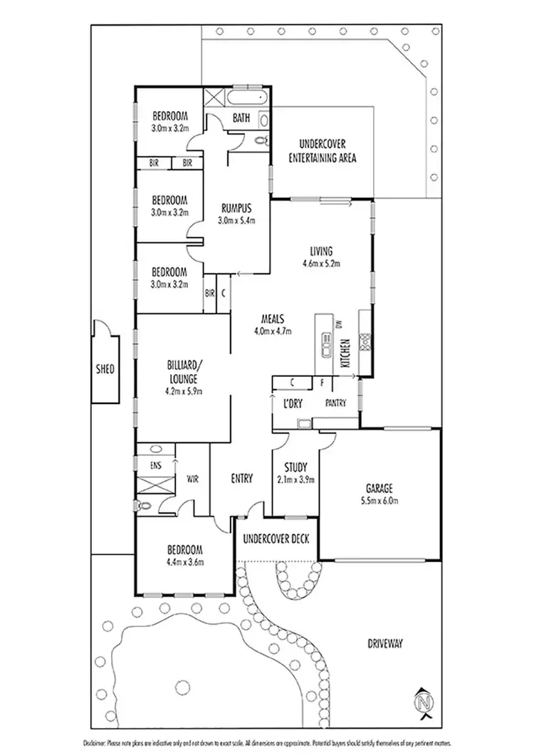 Floorplan of Homely house listing, 32 Lancefield Circuit, Eynesbury VIC 3338