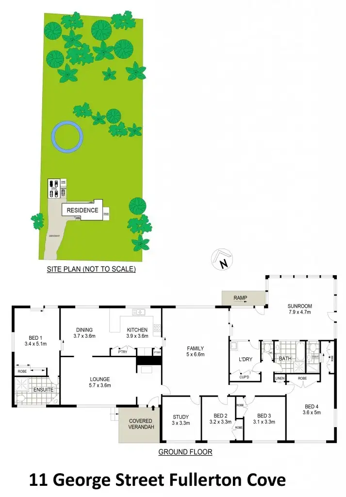 Floorplan of Homely house listing, 11 George Street, Fullerton Cove NSW 2318