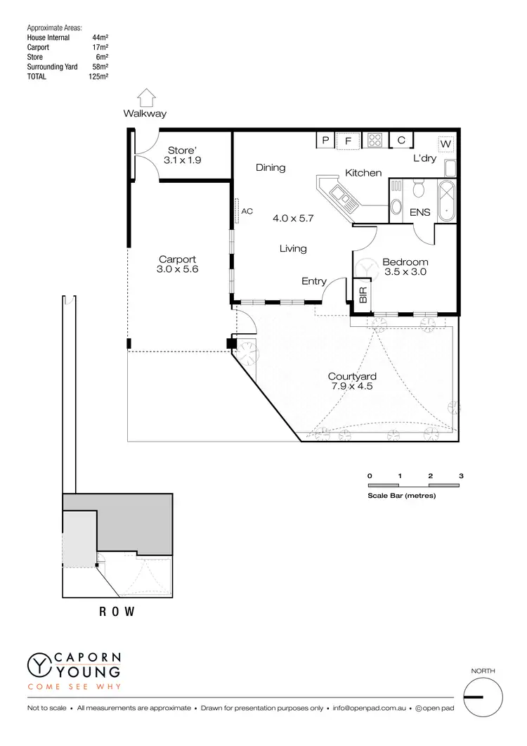 Floorplan of Homely house listing, 45C Coldstream Street, West Leederville WA 6007
