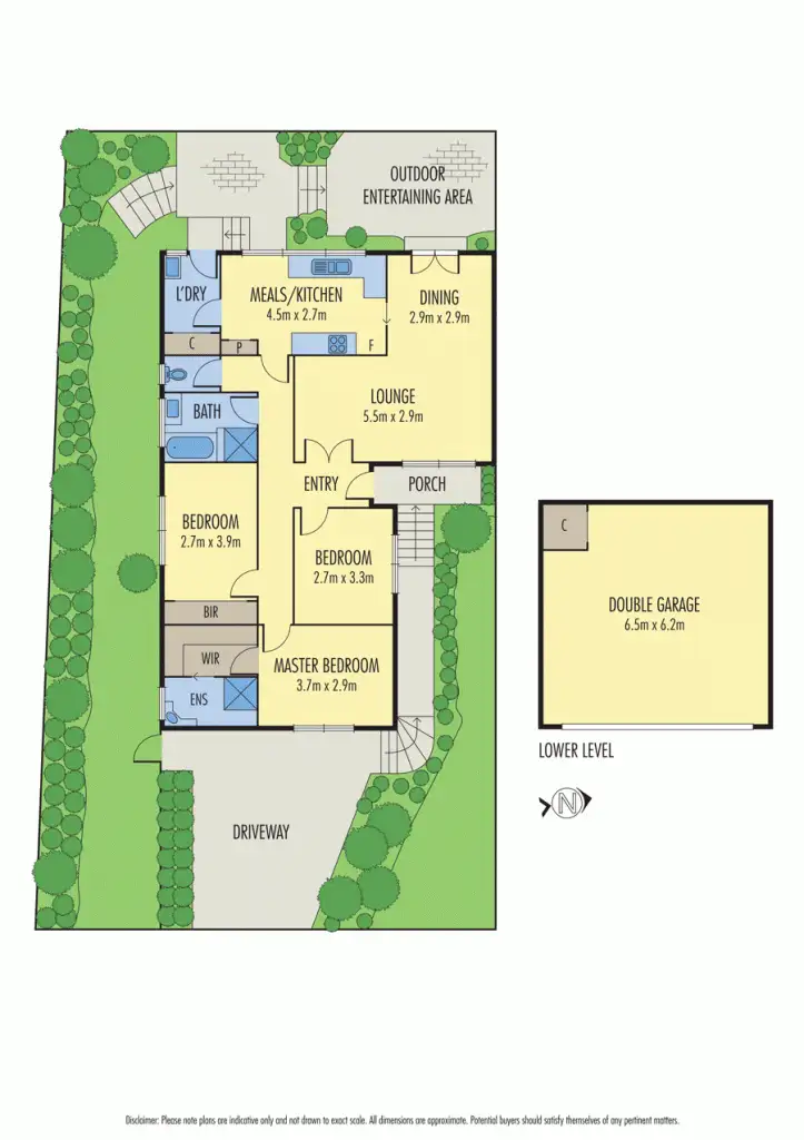Floorplan of Homely unit listing, 3 Grange Park Avenue, Doncaster VIC 3108