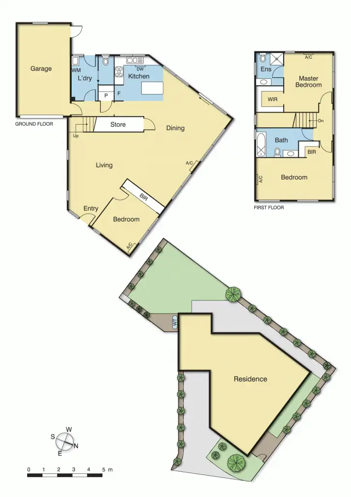 Floorplan of Homely townhouse listing, 2/5 Ceram Court, Heidelberg West VIC 3081