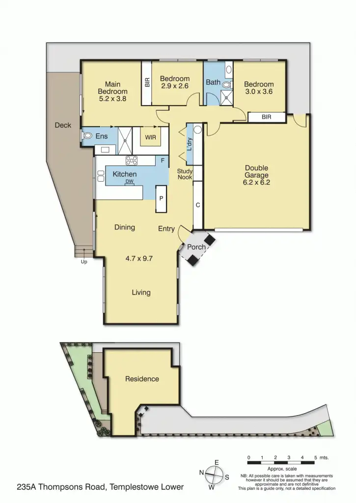 Floorplan of Homely unit listing, 235A Thompsons Road, Templestowe Lower VIC 3107