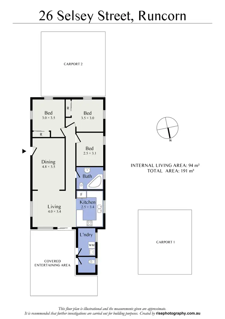Floorplan of Homely house listing, 26 Selsey Street, Runcorn QLD 4113