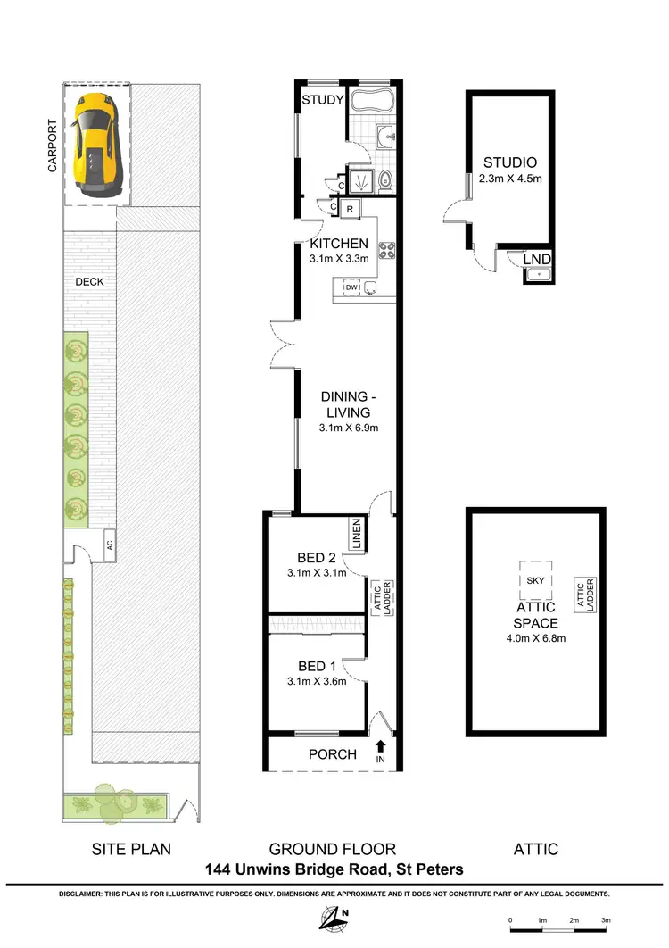 Floorplan of Homely house listing, 144 Unwins Bridge Road, St Peters NSW 2044