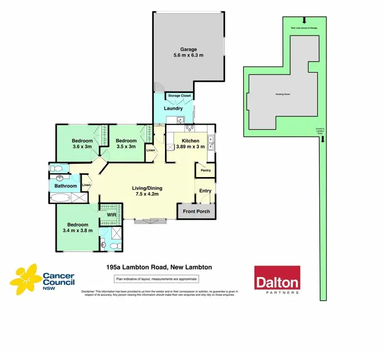 Floorplan of Homely house listing, 195A Lambton Road, New Lambton NSW 2305