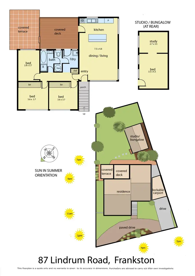 Floorplan of Homely house listing, 87 Lindrum Road, Frankston VIC 3199