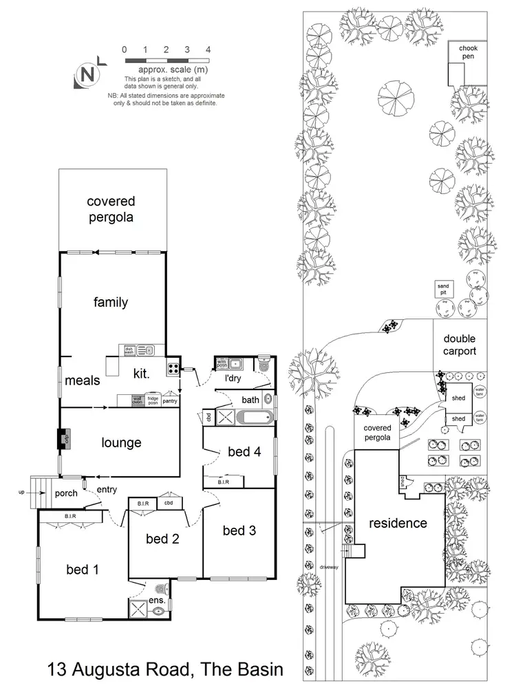 Floorplan of Homely house listing, 13 Augusta Road, The Basin VIC 3154