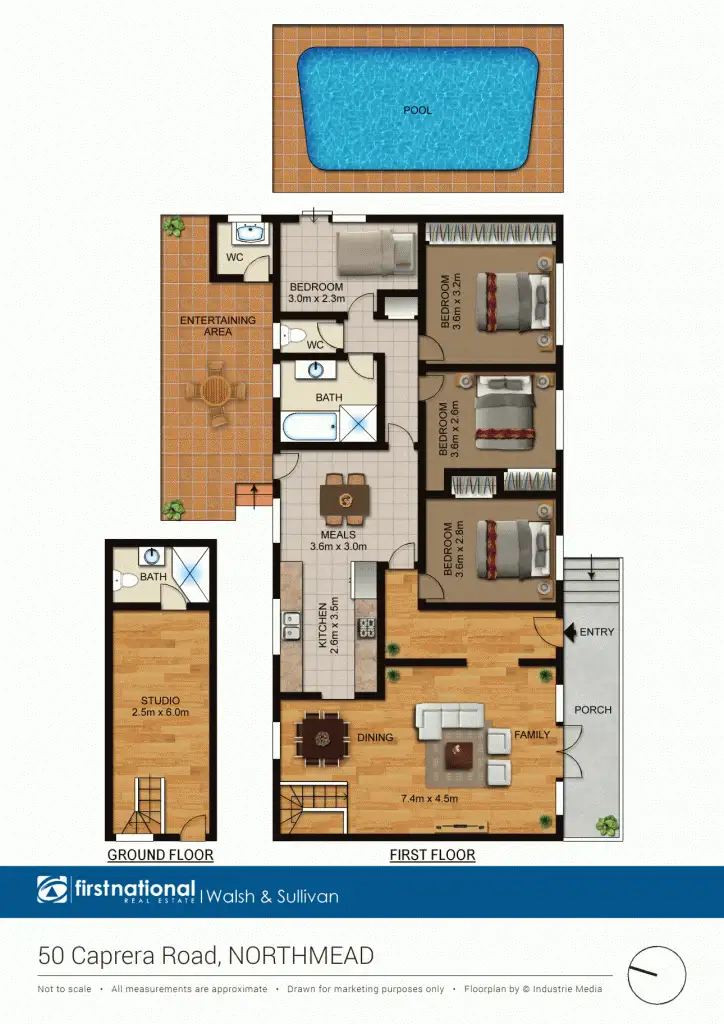Floorplan of Homely house listing, 50 Caprera Road, Northmead NSW 2152