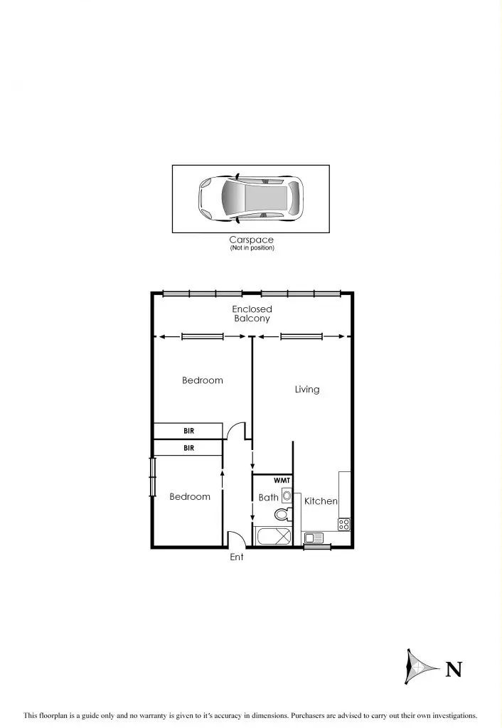 Floorplan of Homely apartment listing, 31/50 Nepean Highway, Aspendale VIC 3195