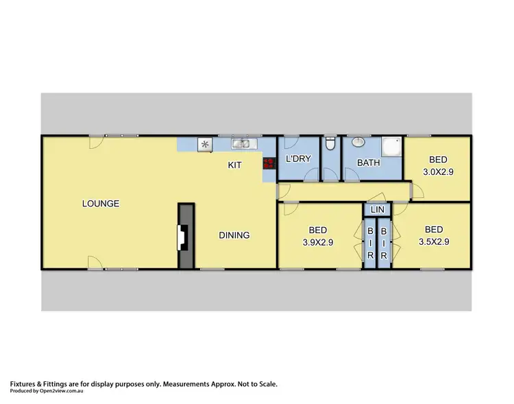 Floorplan of Homely house listing, 2629 Whittlesea-Yea Road, Flowerdale VIC 3658
