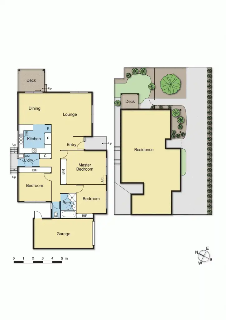 Floorplan of Homely unit listing, 1/29 Brassey Avenue, Rosanna VIC 3084