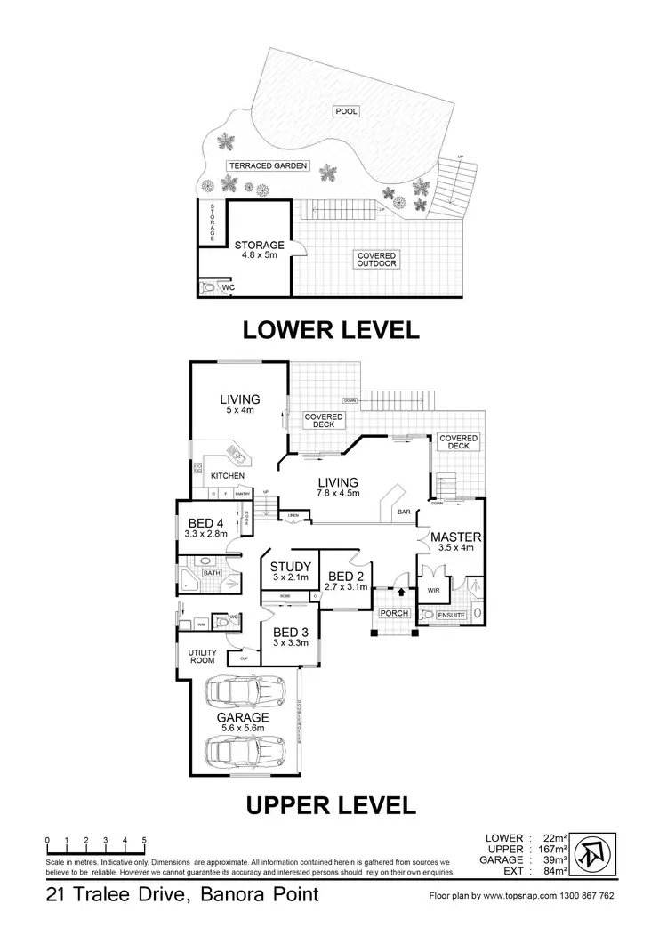 Floorplan of Homely house listing, 21 Tralee Drive, Banora Point NSW 2486