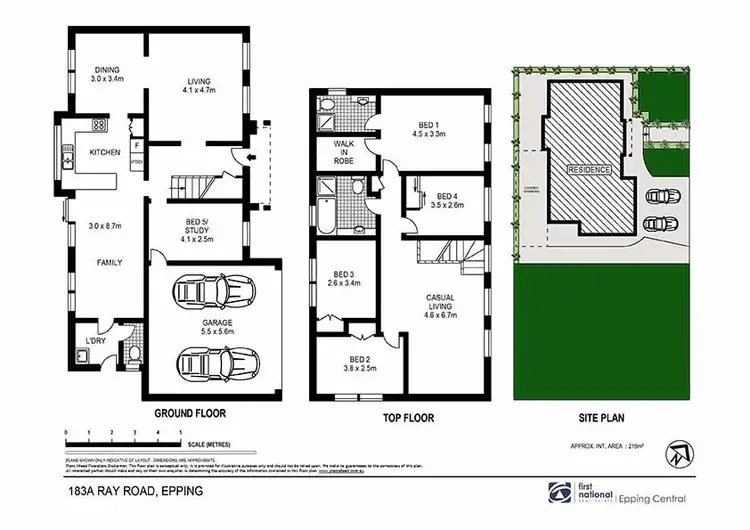 Floorplan of Homely house listing, 183A Ray Road, Epping NSW 2121