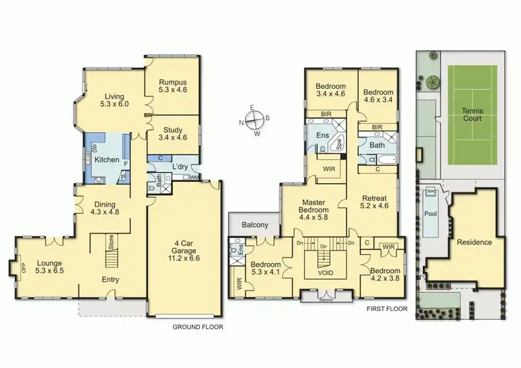 Floorplan of Homely house listing, 16 Tollington Avenue, Malvern East VIC 3145