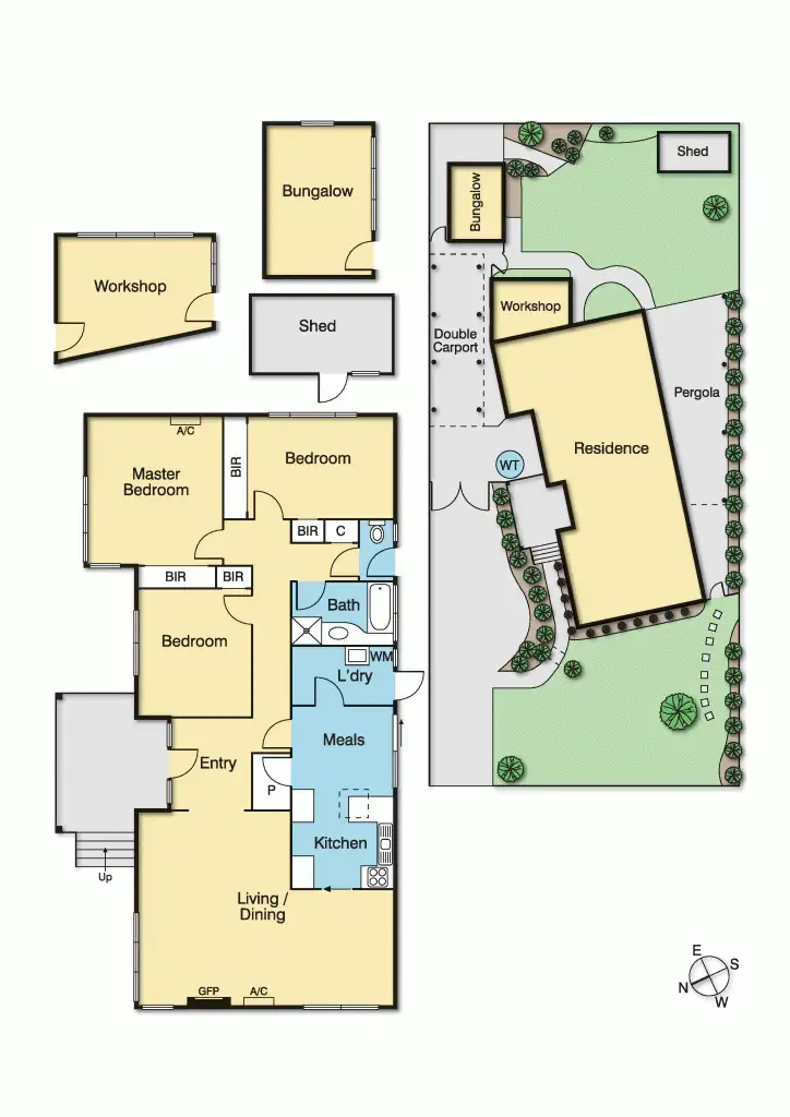 Floorplan of Homely house listing, 8 McKenzie Court, Greensborough VIC 3088