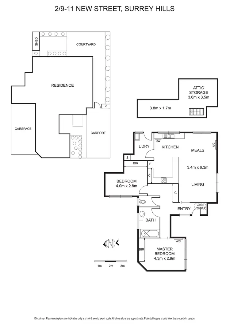 Floorplan of Homely unit listing, 2/9-11 New Street, Surrey Hills VIC 3127