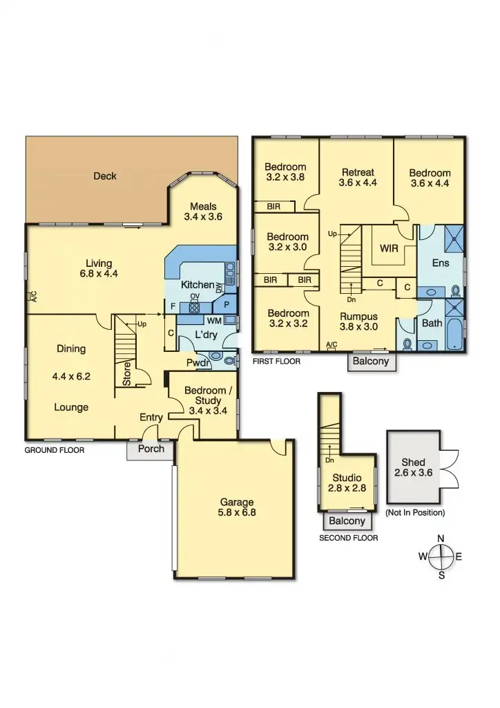 Floorplan of Homely house listing, 14 Port Phillip Drive, Mornington VIC 3931