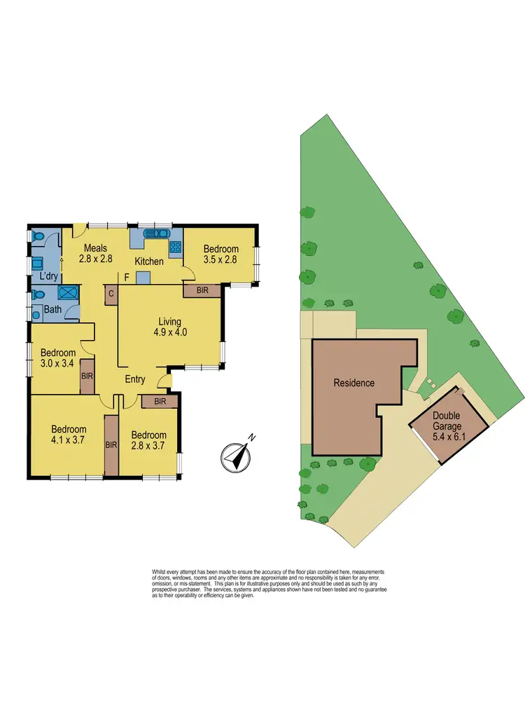 Floorplan of Homely house listing, 17A Kevin Street, Bundoora VIC 3083