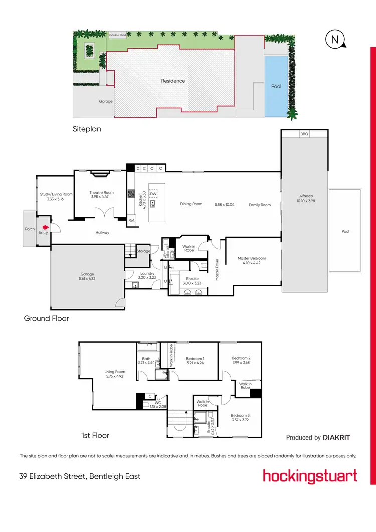 Floorplan of Homely house listing, 39 Elizabeth Street, Bentleigh East VIC 3165