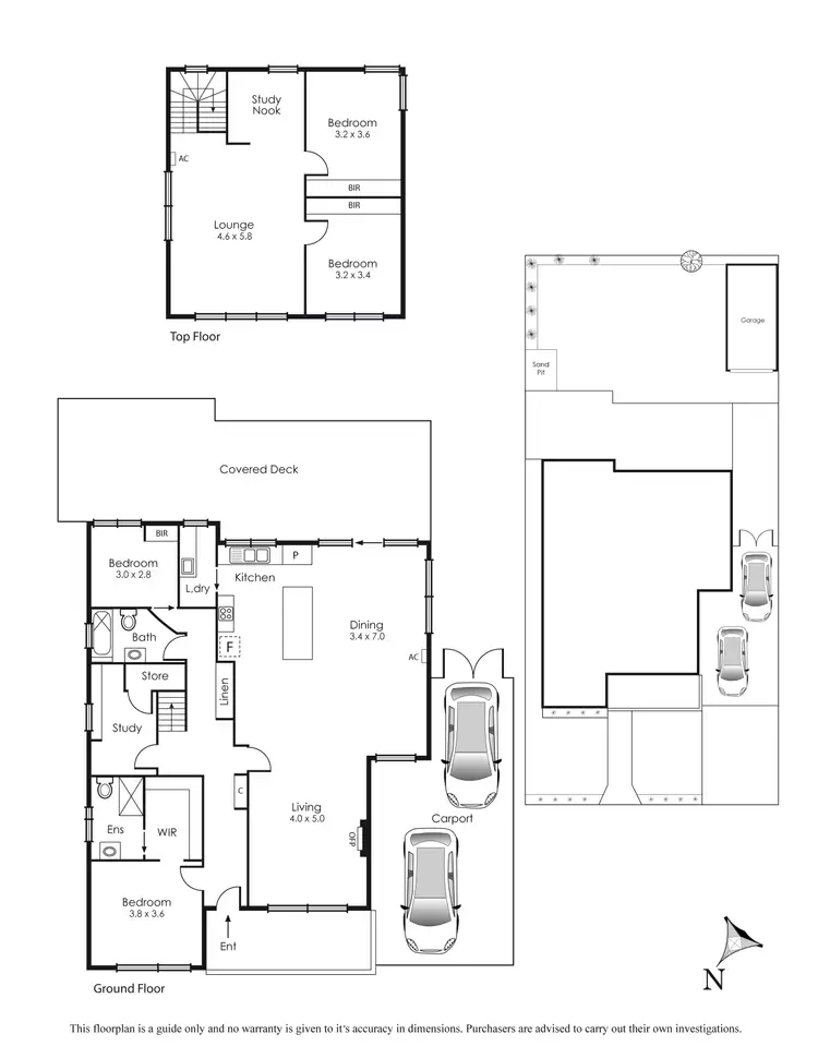 Floorplan of Homely house listing, 6 Foam Street, Aspendale VIC 3195