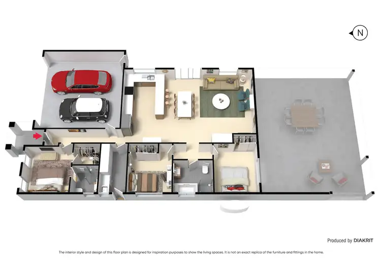 Floorplan of Homely house listing, 24 Marlo Drive, Melton West VIC 3337