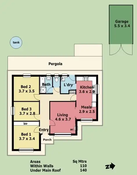 Floorplan of Homely house listing, 99 Onkaparinga Valley Road, Woodside SA 5244
