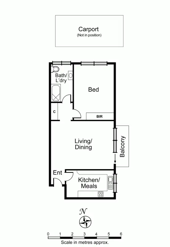 Floorplan of Homely apartment listing, 12/53 Wattletree Road, Armadale VIC 3143