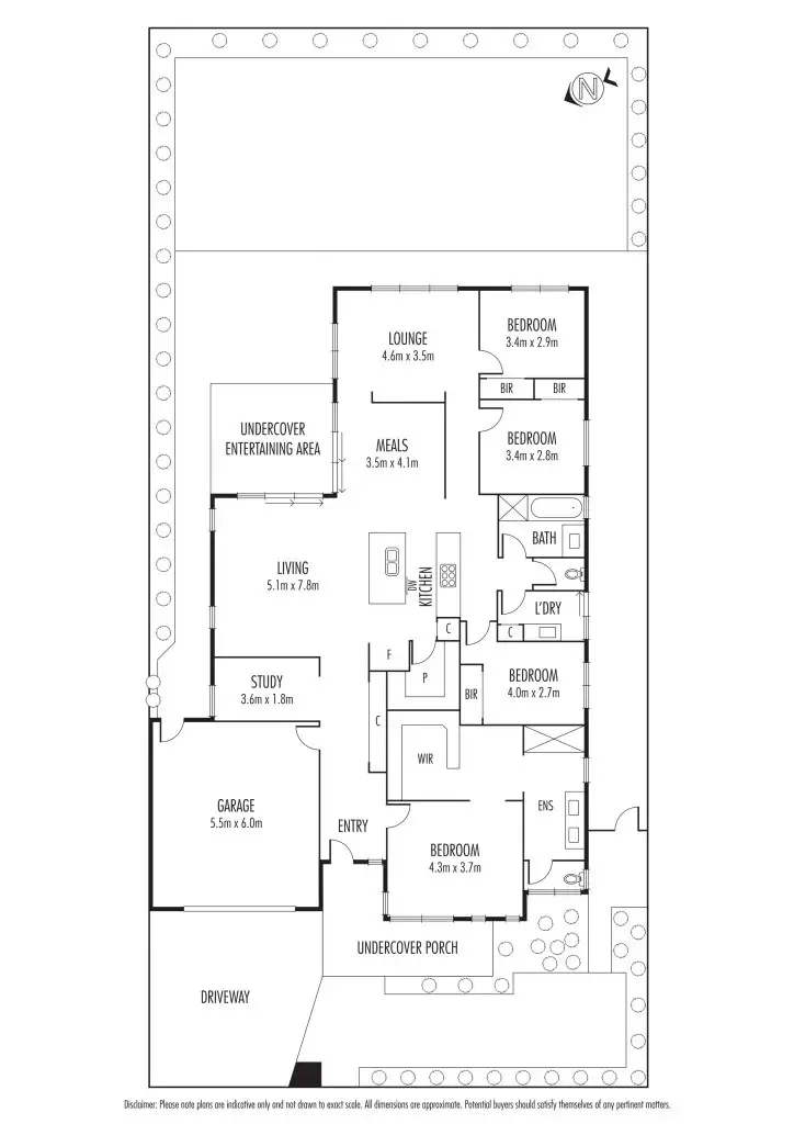 Floorplan of Homely house listing, 7 Carron Close, Eynesbury VIC 3338