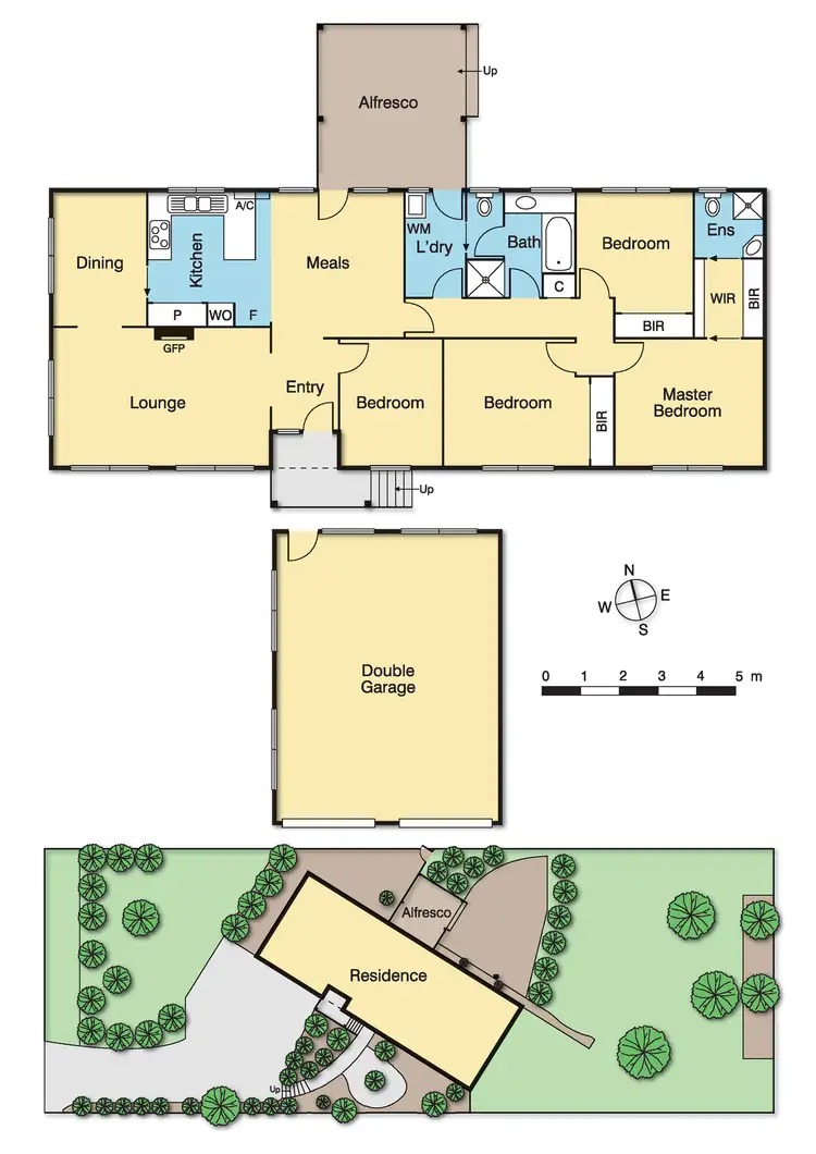 Floorplan of Homely house listing, 210 Bolton Street, Eltham VIC 3095