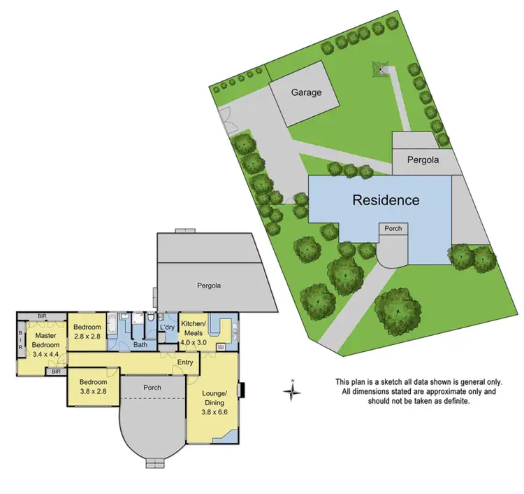 Floorplan of Homely house listing, 24 Binbrook Drive, Croydon VIC 3136