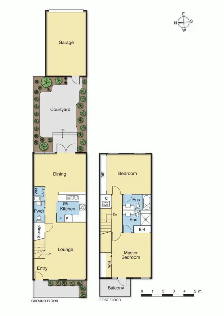 Floorplan of Homely townhouse listing, 11/40 Springthorpe Boulevard, Macleod VIC 3085