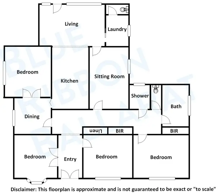 Floorplan of Homely house listing, 52 Lofven Street, Nerrina VIC 3350