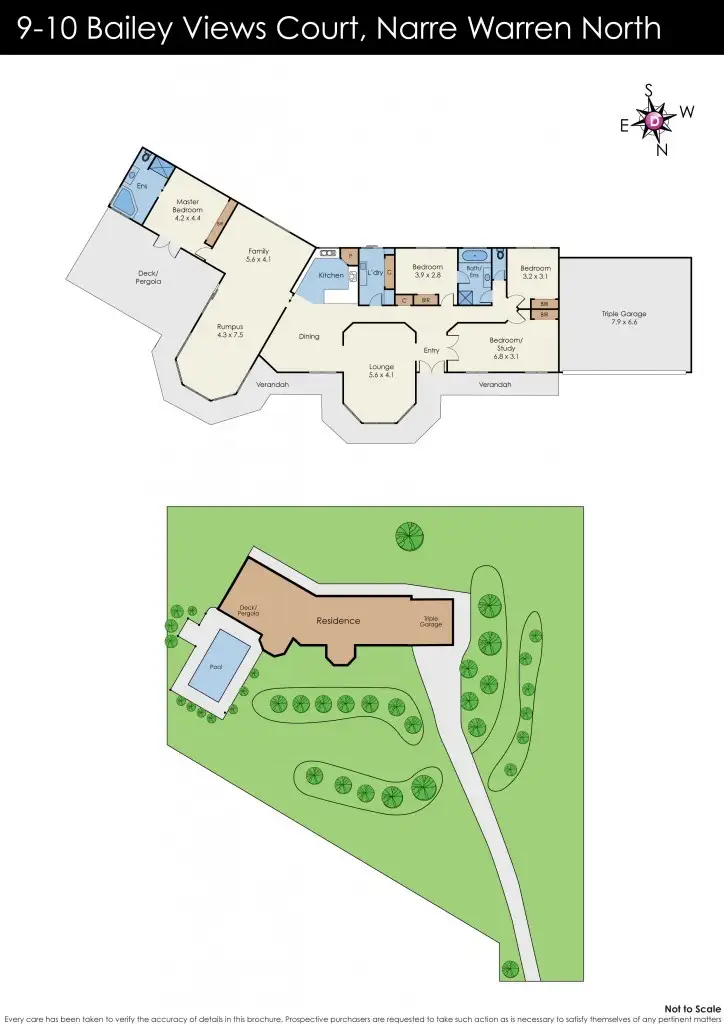 Floorplan of Homely house listing, 9-10 Bailey Views Court, Narre Warren North VIC 3804
