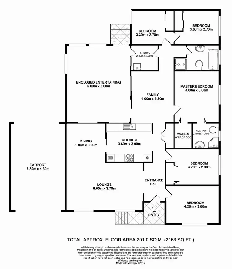 Floorplan of Homely house listing, 6 Emma Parade, Winmalee NSW 2777