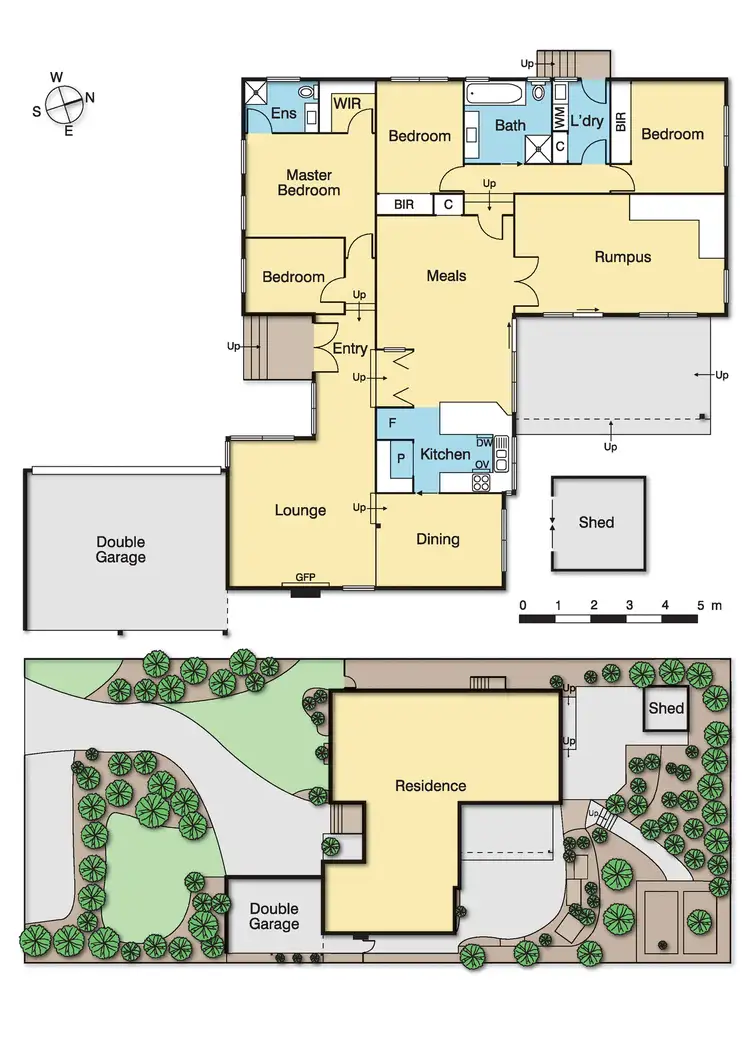 Floorplan of Homely house listing, 135 Franklin Street, Eltham VIC 3095
