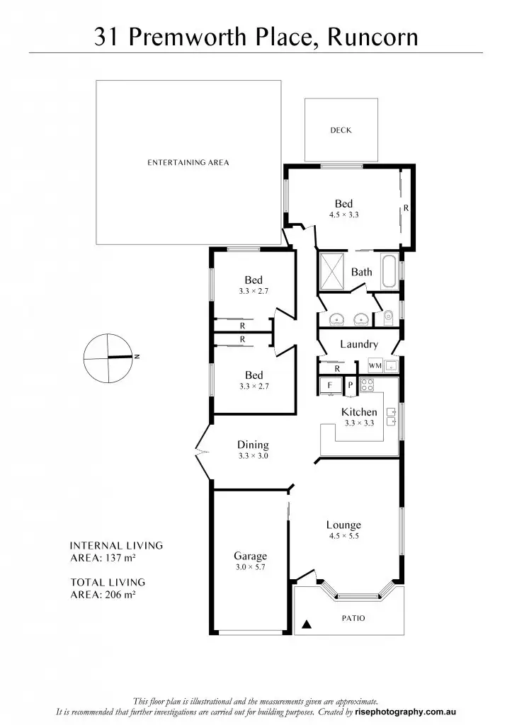 Floorplan of Homely house listing, 31 Premworth Place, Runcorn QLD 4113