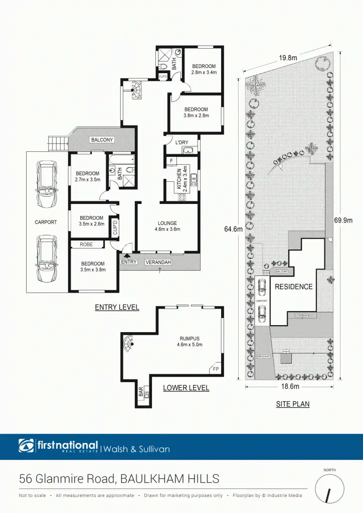 Floorplan of Homely house listing, 56 Glanmire Road, Baulkham Hills NSW 2153