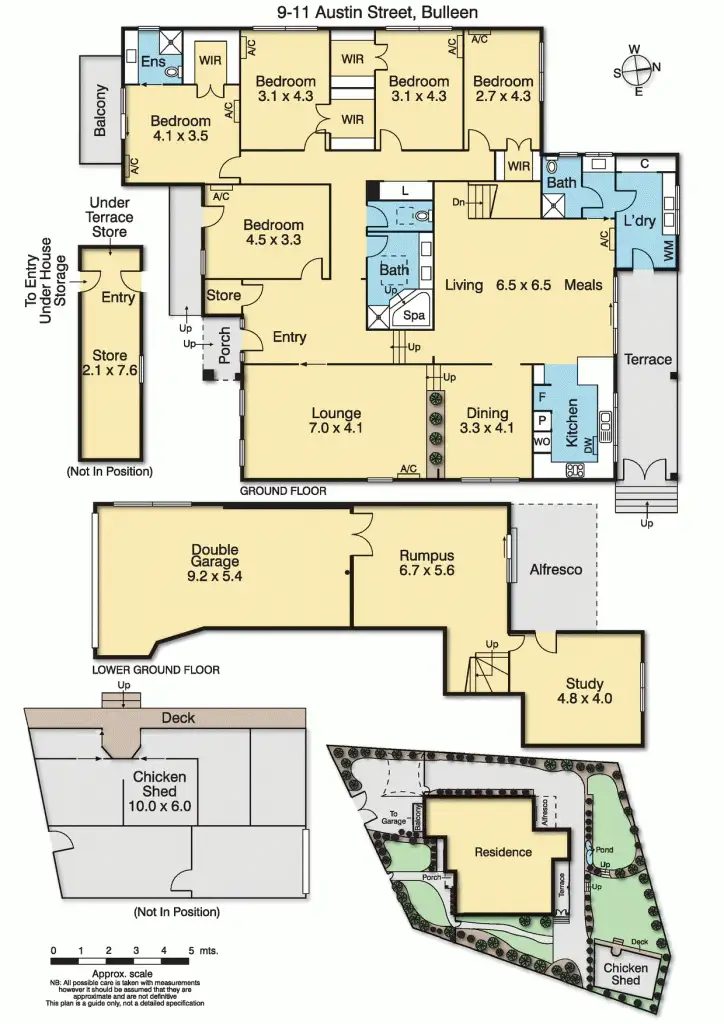Floorplan of Homely house listing, 9-11 Austin Street, Bulleen VIC 3105