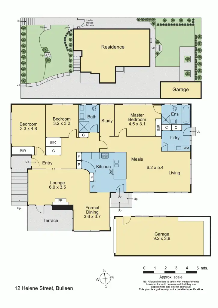 Floorplan of Homely house listing, 12 Helene Street, Bulleen VIC 3105
