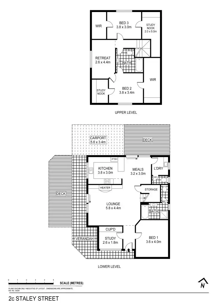Floorplan of Homely house listing, 2C Staley Street, California Gully VIC 3556