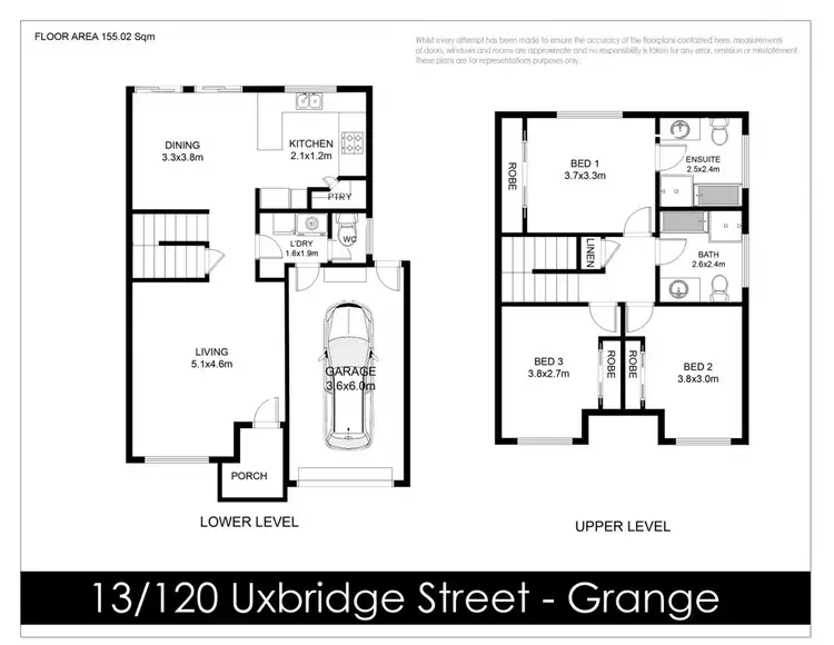Floorplan of Homely unit listing, 13/120 Uxbridge Street, Grange QLD 4051