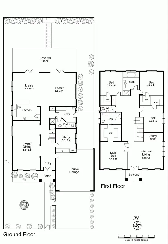 Floorplan of Homely house listing, 343 McKinnon Road, Bentleigh East VIC 3165