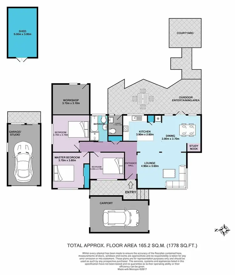 Floorplan of Homely house listing, 1 Jamison Street, Blaxland NSW 2774
