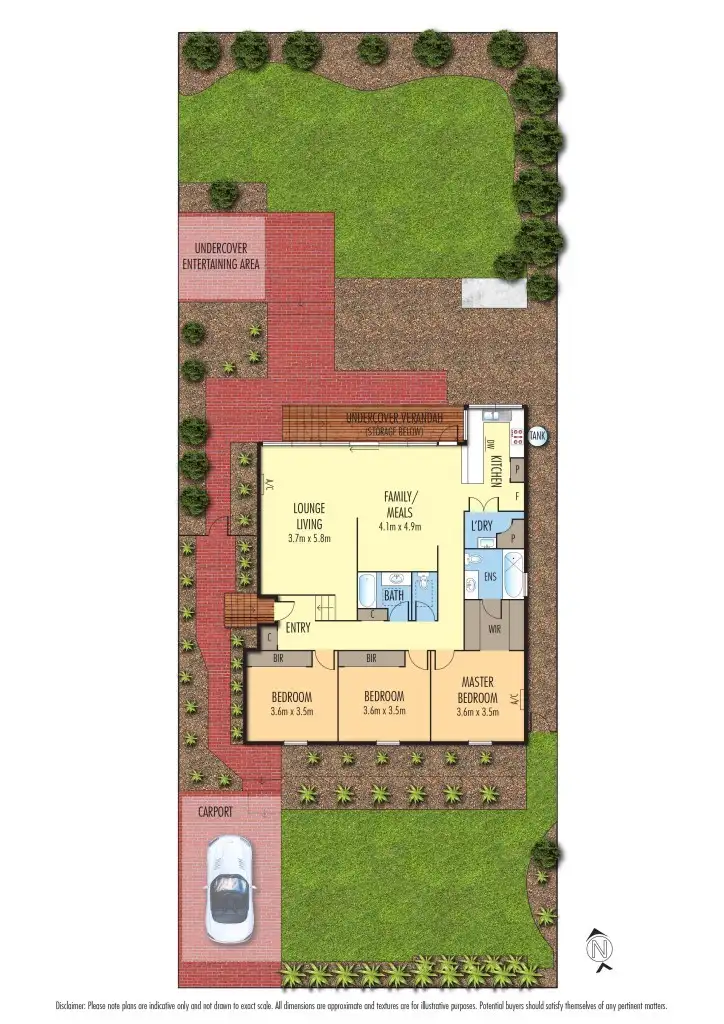 Floorplan of Homely house listing, 19 Bishop Avenue, Diamond Creek VIC 3089