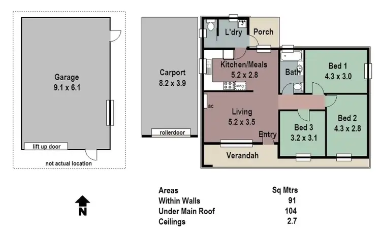 Floorplan of Homely house listing, 21 Pool Street, Birdwood SA 5234