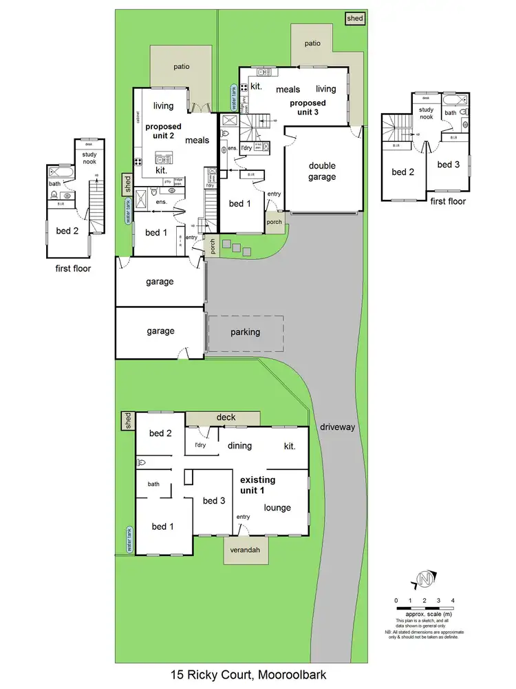 Floorplan of Homely house listing, 15 Ricky Court, Mooroolbark VIC 3138