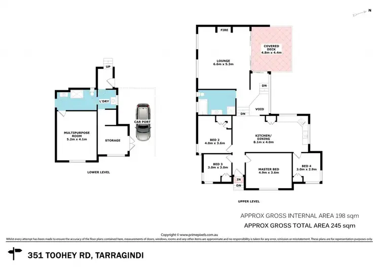 Floorplan of Homely house listing, 351 Toohey Road, Tarragindi QLD 4121
